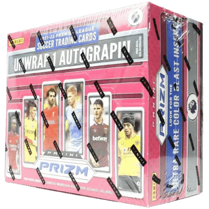 Panini - 2021/22 Prizm Premier League Football (Soccer) - Hobby Box (12 Packs)